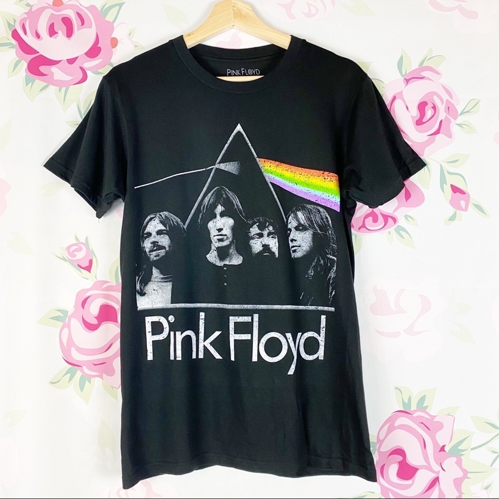 NEW Pink Floyd Black Graphic Tee Shirt
